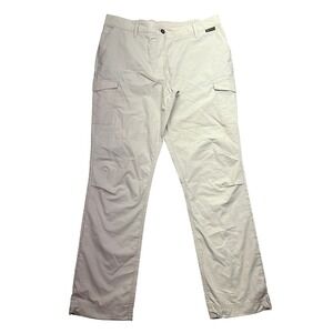 Jack Wolfskin Cargo Pants UV Shield Mosquito Proof Women's Size L Fits 34" Beige